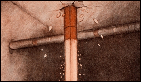 The Rocket Book' (1912) by Peter Sheaf Hersey Newell ­­­– Raketenstart